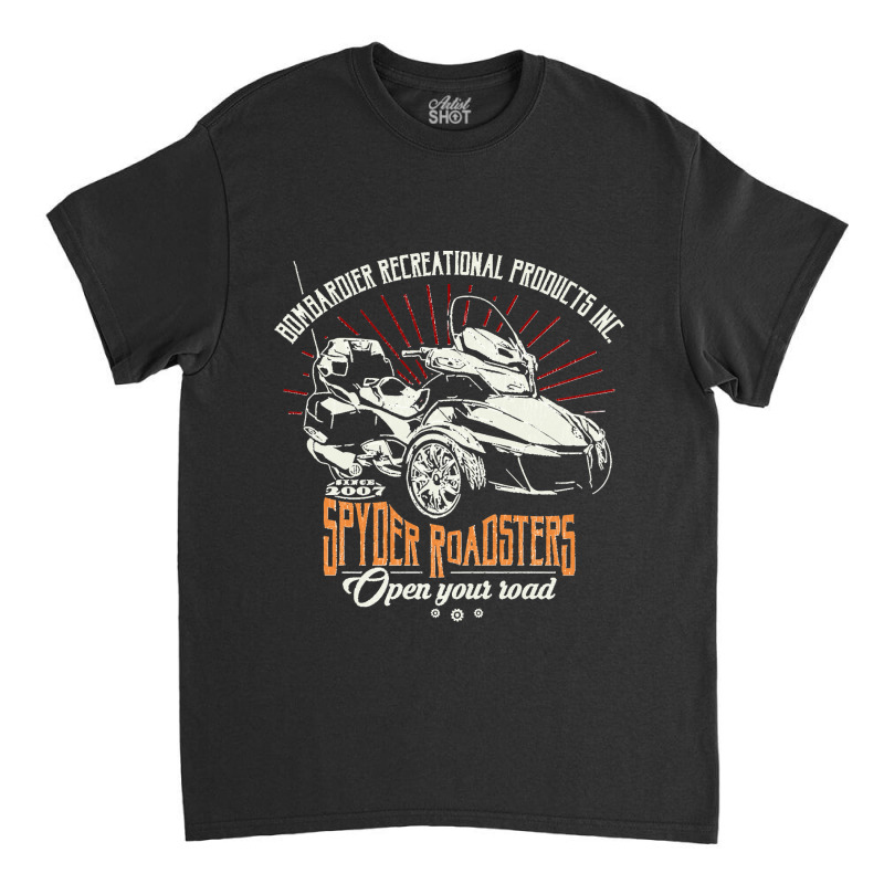 Can Am Spyder Brp Roadsters Classic T-shirt by JohnDavidMay | Artistshot