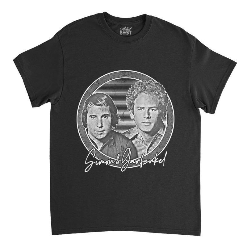 Simon Garfunkel Retro Style Fan Design Gift Classic T-shirt | Artistshot