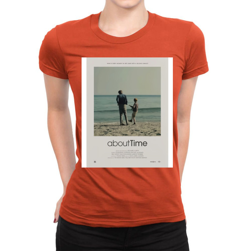 About Time (2013) Minimalist Ladies Fitted T-Shirt by annisalrimiy | Artistshot