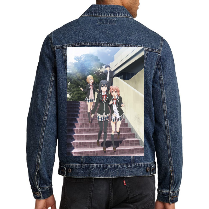 Oregairu Yukino Yui Iroha 8man Poster Men Denim Jacket by vulumagelsyh | Artistshot