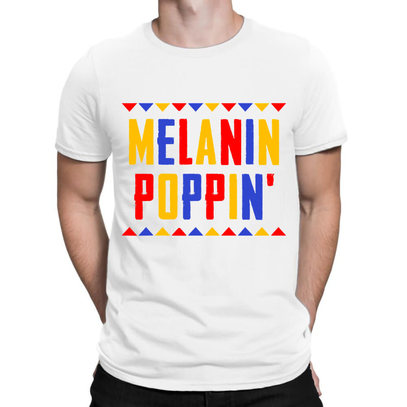 Black History Month  Men Women Kids Melanin Poppin T-shirt | Artistshot