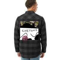 Lifetime Poster Love Flannel Shirt | Artistshot