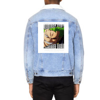 Pirate Anime Poster Trending Unisex Sherpa-lined Denim Jacket | Artistshot