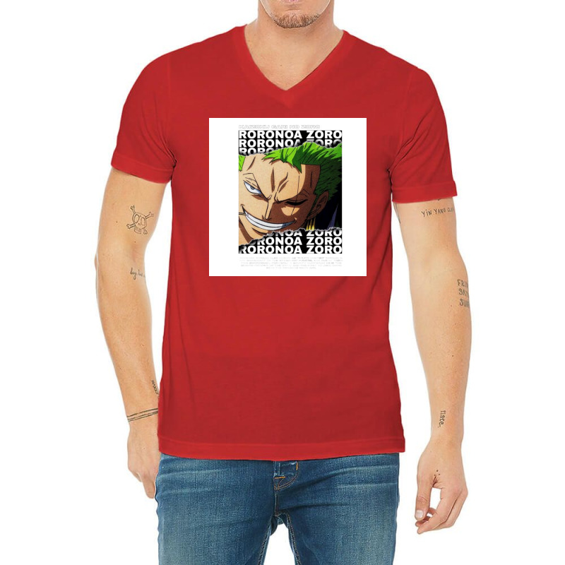 Pirate Anime Poster Trending V-Neck Tee by vulumagelsyh | Artistshot