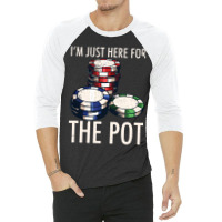 Limited Edition Poker Texas Hold'em Gambling Pot Cards Player Gift 3/4 Sleeve Shirt | Artistshot