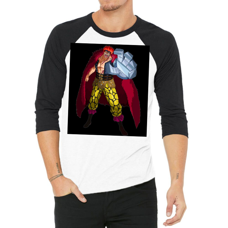 One Piece Eustass Kid Poster Yellow 3/4 Sleeve Shirt | Artistshot