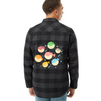 Trending Happy Puffer Fish Flannel Shirt | Artistshot