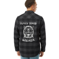 Hot Trend Welcome To Davy Jones Locker Cool Pirate Bottom Of The Sea Flannel Shirt | Artistshot