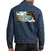 Saint Seiya Knights Of The Zodiac Poster Love Men Denim Jacket | Artistshot