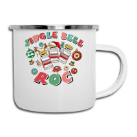 Crna Icu Nurse Christmas, Jingle Bell Roc Xmas Anesthetist Long Sleeve Camper Cup | Artistshot