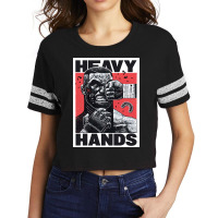 Heavy Hands Graphic By Gian Galang Scorecard Crop Tee | Artistshot