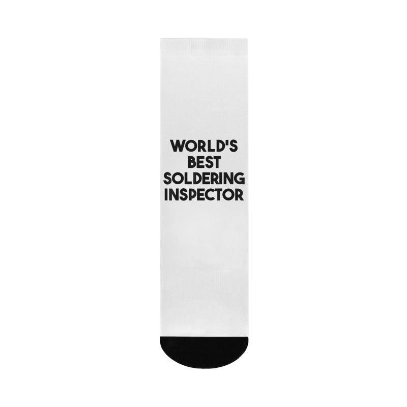 World's Best Soldering Inspector T Shirt Crew Socks | Artistshot