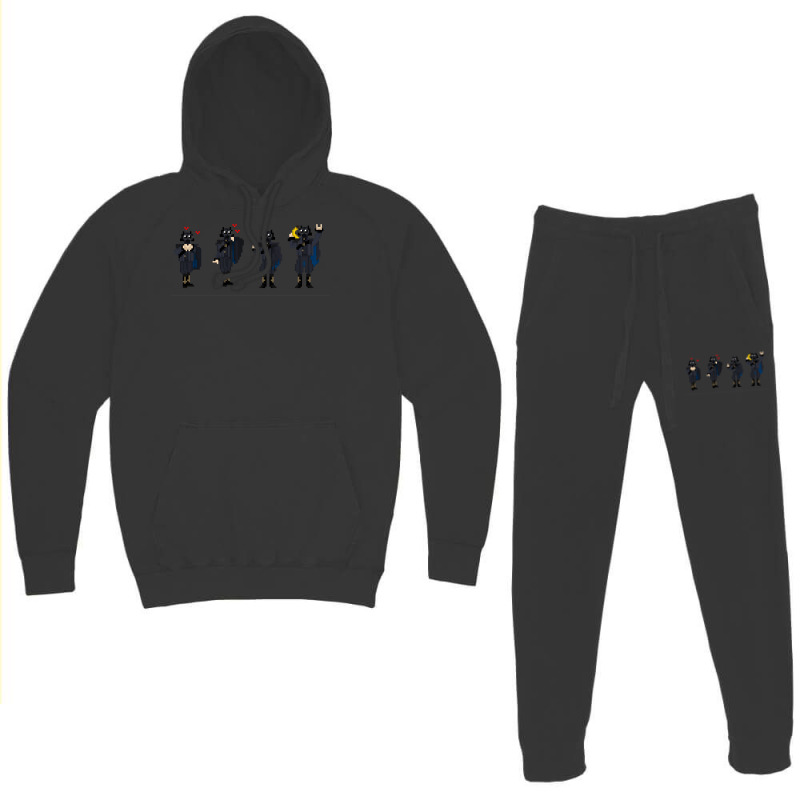 Nameless Cuties Classic  Humor Blue Hoodie & Jogger Set | Artistshot