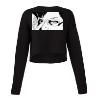 Smile Ping Pong The Animation Poster Blue Cropped Sweater | Artistshot