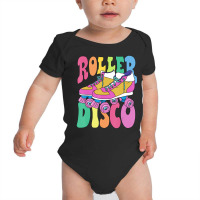 Trending Roller Skate Retro 70s Derby Skater Girl Roller Disco Baby Bodysuit | Artistshot