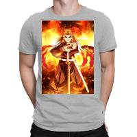 Rengoku Kyjur Poster Aesthetic T-shirt | Artistshot