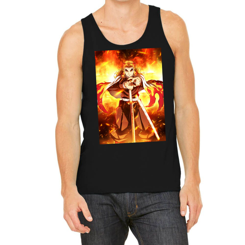 Rengoku Kyjur Poster Aesthetic Tank Top | Artistshot