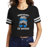 Diabetes Awareness Type 1 Diabetes Unbreakable T1d Warrior Scorecard Crop Tee | Artistshot