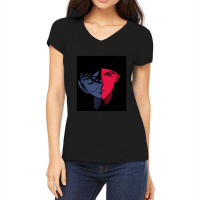 Detective Conan And Vermouth Classic Women's V-neck T-shirt | Artistshot