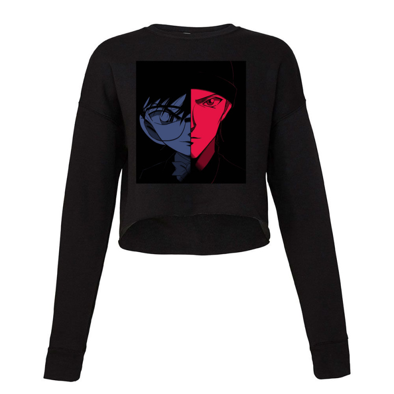 Detective Conan And Vermouth Classic Cropped Sweater by JudithPlagmann | Artistshot