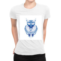 Wet Owl  Wet Owl Aesthetic  Owl Sketch Original Art Sleeveless Top Ladies Fitted T-shirt | Artistshot