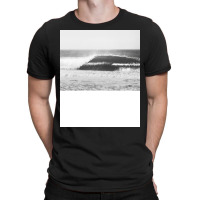 Black And White Ocean Wave T-shirt | Artistshot