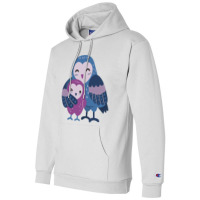 Wet Owl  Wet Owl With Baby Owl Loving  Mother Child Pure Love Champion Hoodie | Artistshot