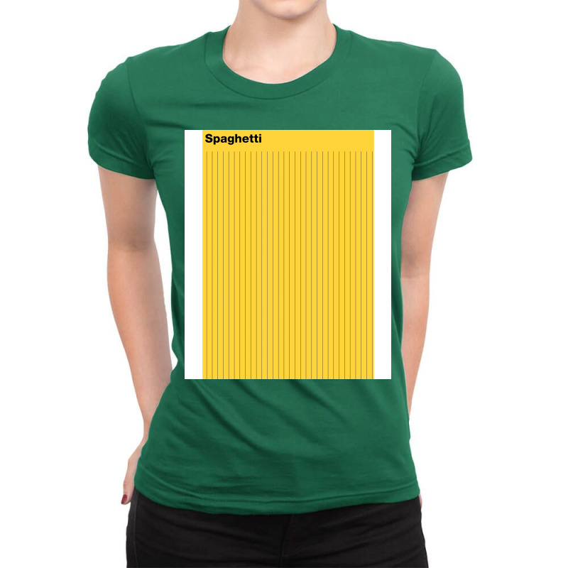 Bahaus Spaghetti Ladies Fitted T-Shirt by sedegsuznikc | Artistshot