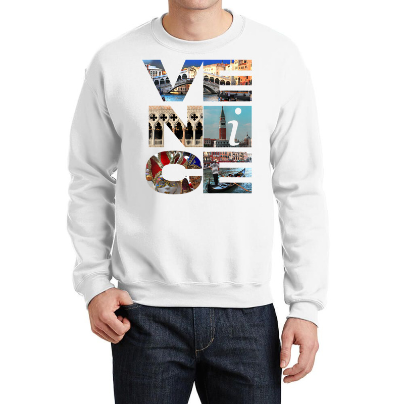 Venice, Trip To Italy, Rialto Bridge, Grand Canal, Gondola T Shirt Crewneck Sweatshirt | Artistshot