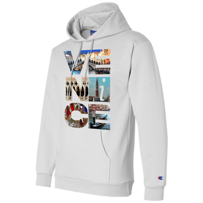 Venice, Trip To Italy, Rialto Bridge, Grand Canal, Gondola T Shirt Champion Hoodie | Artistshot