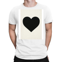 Black Heart T-shirt | Artistshot