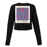 Blue Flower H Matisse Cropped Sweater | Artistshot