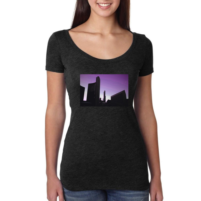 Toronto City Canada Gift Women's Triblend Scoop T-shirt by LanaErica | Artistshot