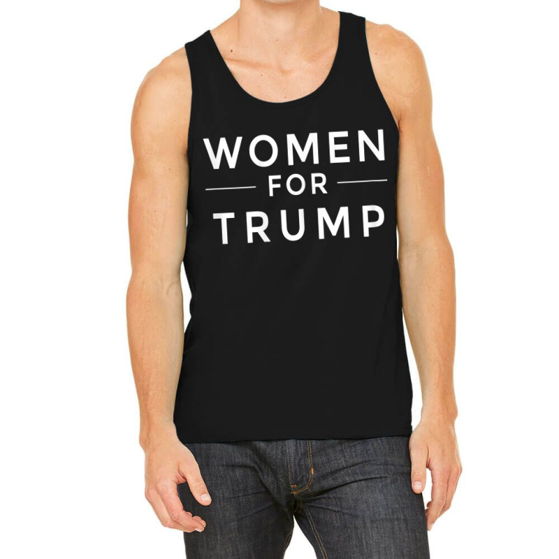 Womens Women For Trump 2020 Pink Tee Tank Top | Artistshot