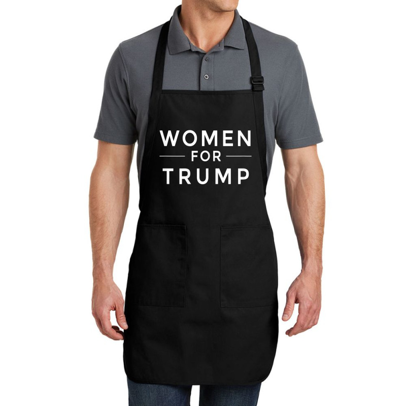 Womens Women For Trump 2020 Pink Tee Full-length Apron | Artistshot