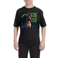 Hot Trend Cute Belgian Shepherd Drawing Youth Tee | Artistshot