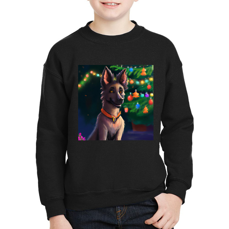 Hot Trend Cute Belgian Shepherd Drawing Youth Sweatshirt by Ledford Leslie | Artistshot