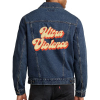 Ultra Violence Clockwork Orange Tribute Design Men Denim Jacket | Artistshot