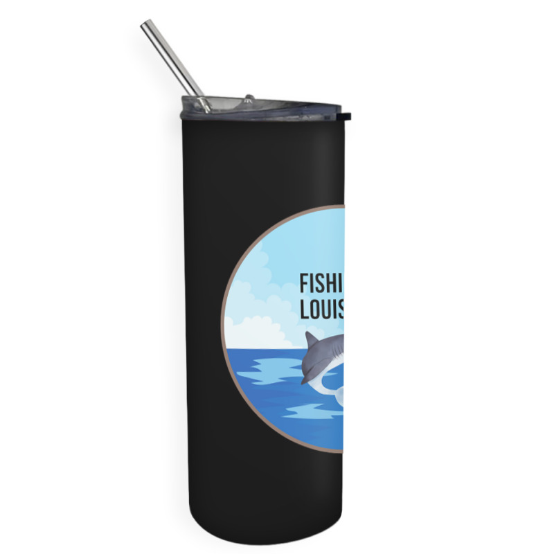 Limited Edition Fishing In Louisiana Skinny Tumbler | Artistshot