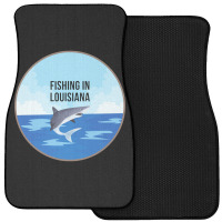 Limited Edition Fishing In Louisiana Front Car Mat | Artistshot