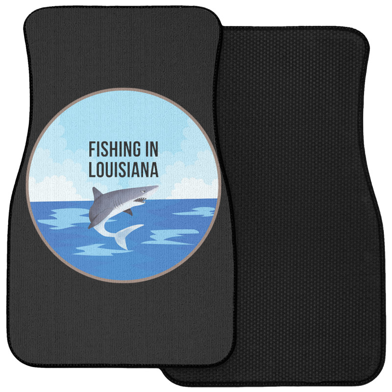 Limited Edition Fishing In Louisiana Front Car Mat | Artistshot