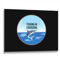 Limited Edition Fishing In Louisiana Metal Print Horizontal | Artistshot