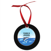 Limited Edition Fishing In Louisiana Ornament | Artistshot