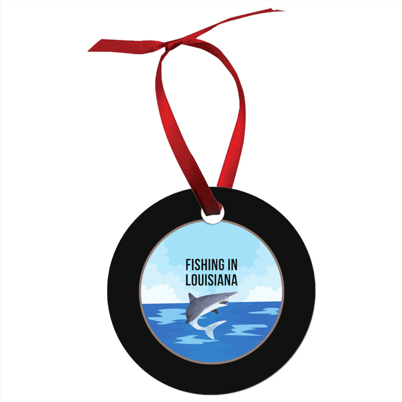 Limited Edition Fishing In Louisiana Ornament | Artistshot