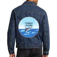 Limited Edition Fishing In Louisiana Men Denim Jacket | Artistshot