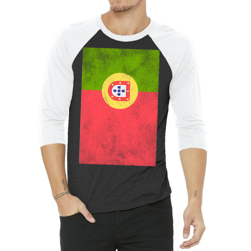 Hot Trend Portugal  Awesome Flag 3/4 Sleeve Shirt | Artistshot