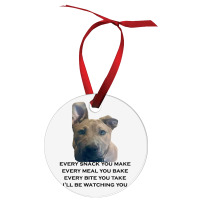 Barley I'll Be Watching You T Shirt Ornament | Artistshot