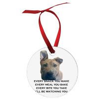 Barley I'll Be Watching You T Shirt Ornament | Artistshot