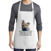 Barley I'll Be Watching You T Shirt Medium-length Apron | Artistshot