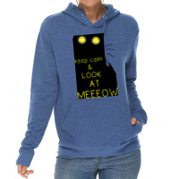 Keep Calm And Look At Meeeow Cat Hypnotic Lightweight Hoodie | Artistshot